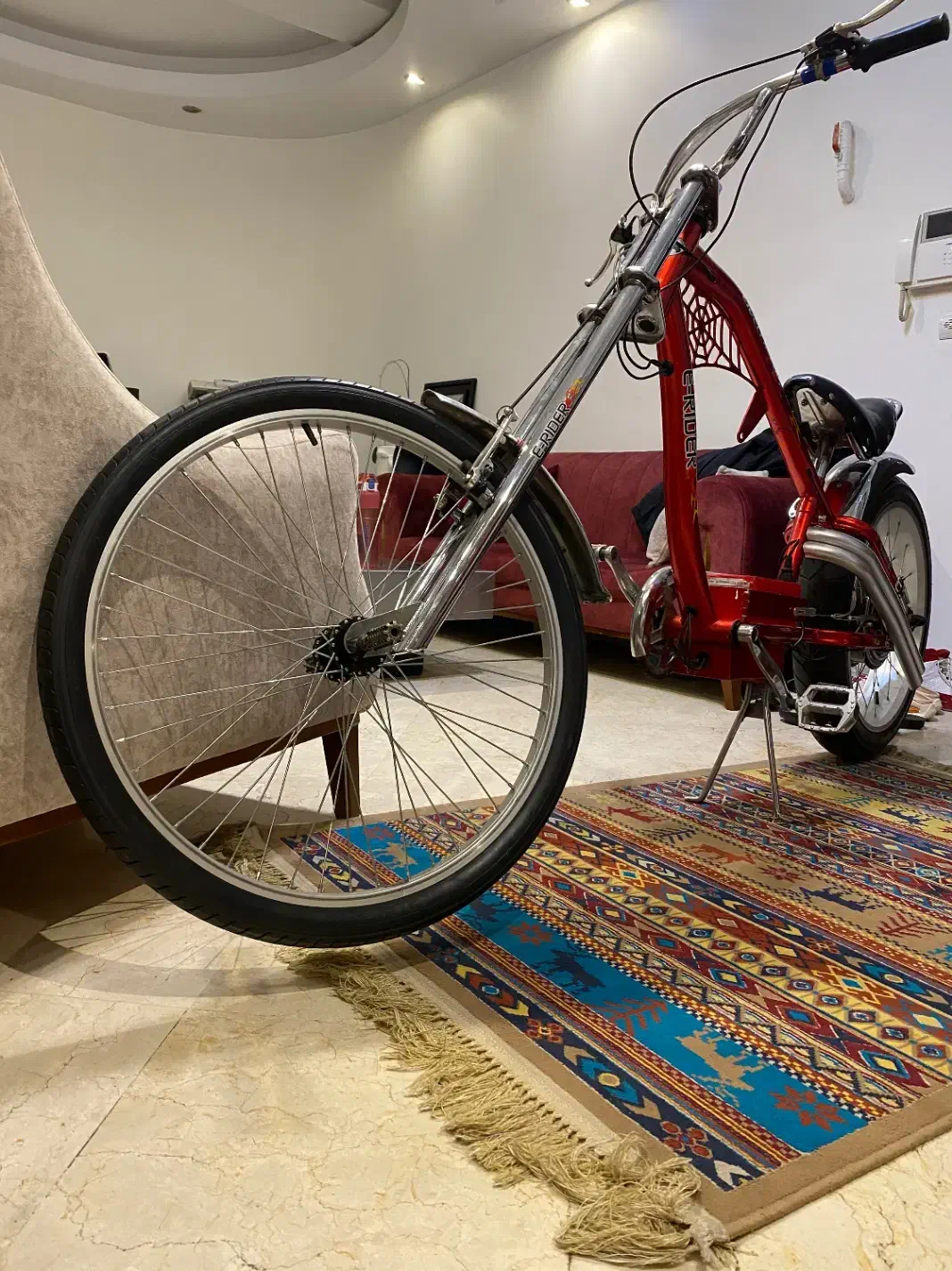 دوچرخه برقی هارلی کلکسیونی فروش بدلیل مهاجرت|دوچرخه، اسکیت، اسکوتر|تهران, شهرک نفت|دیوار