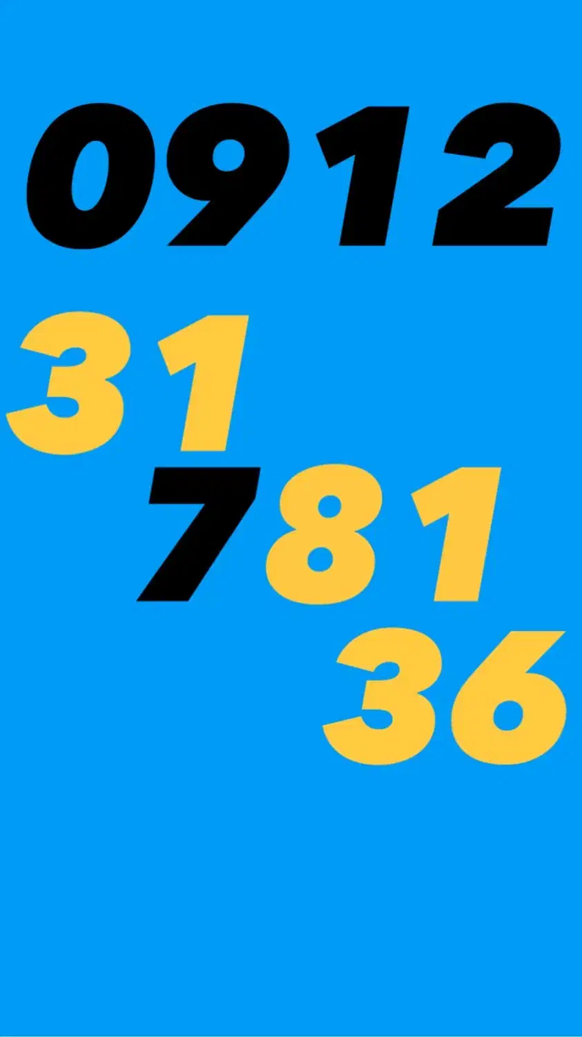 0912.31.781.36|سیم‌کارت|تهران, صادقیه|دیوار