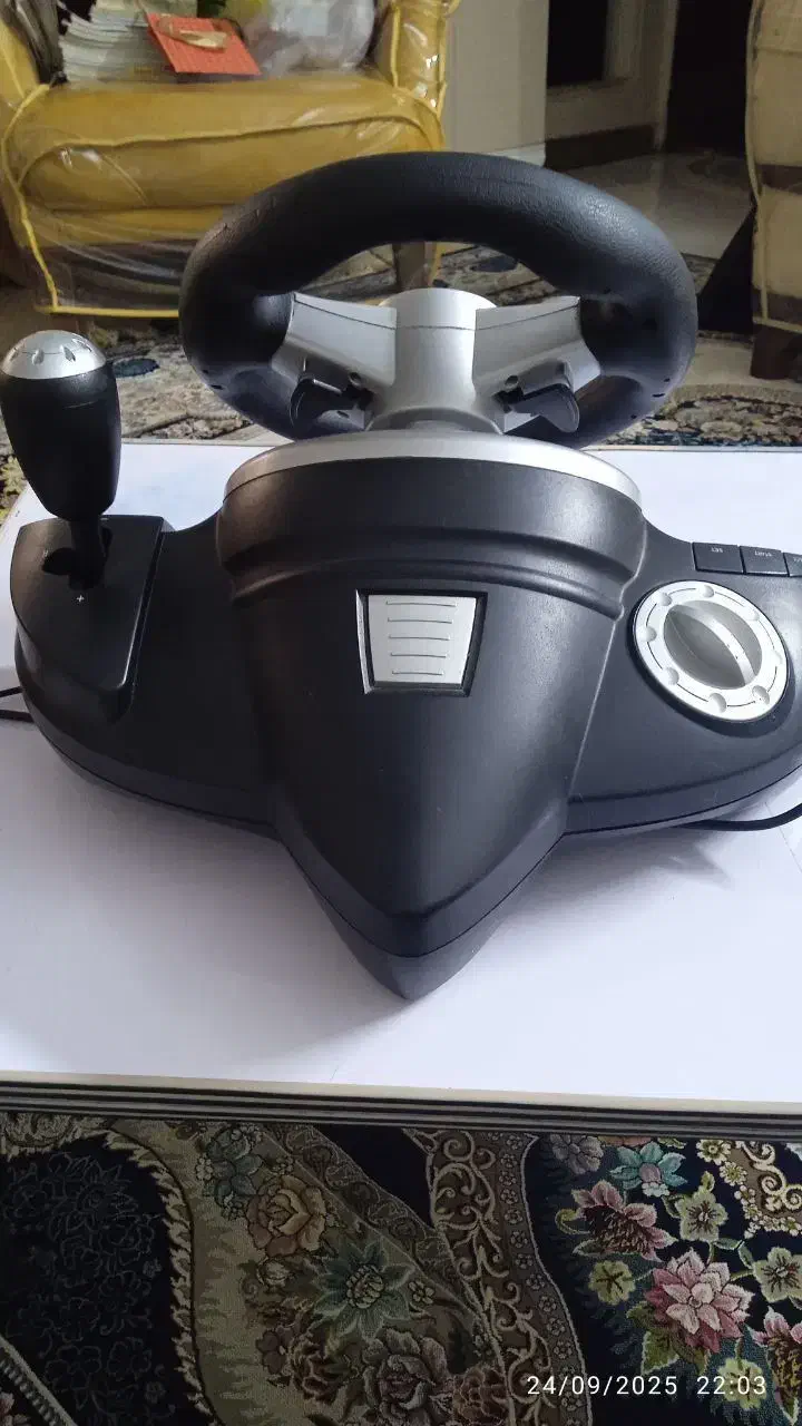 ps2 با دو دسته و فرمان و پدال|کنسول، بازی ویدئویی و آنلاین|فردیس, فردیس|دیوار