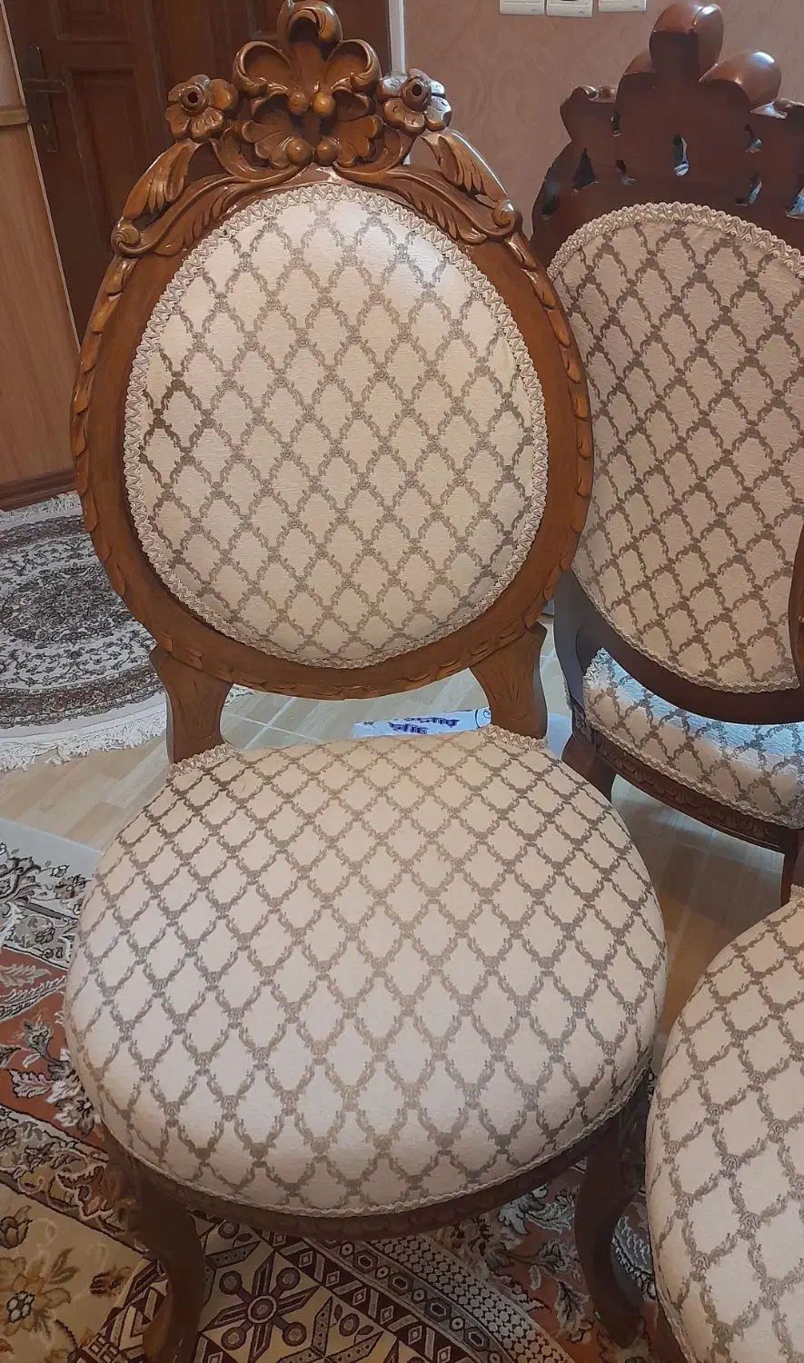 صندلی مبلی منبت|صندلی و نیمکت|مشهد, آزادشهر|دیوار