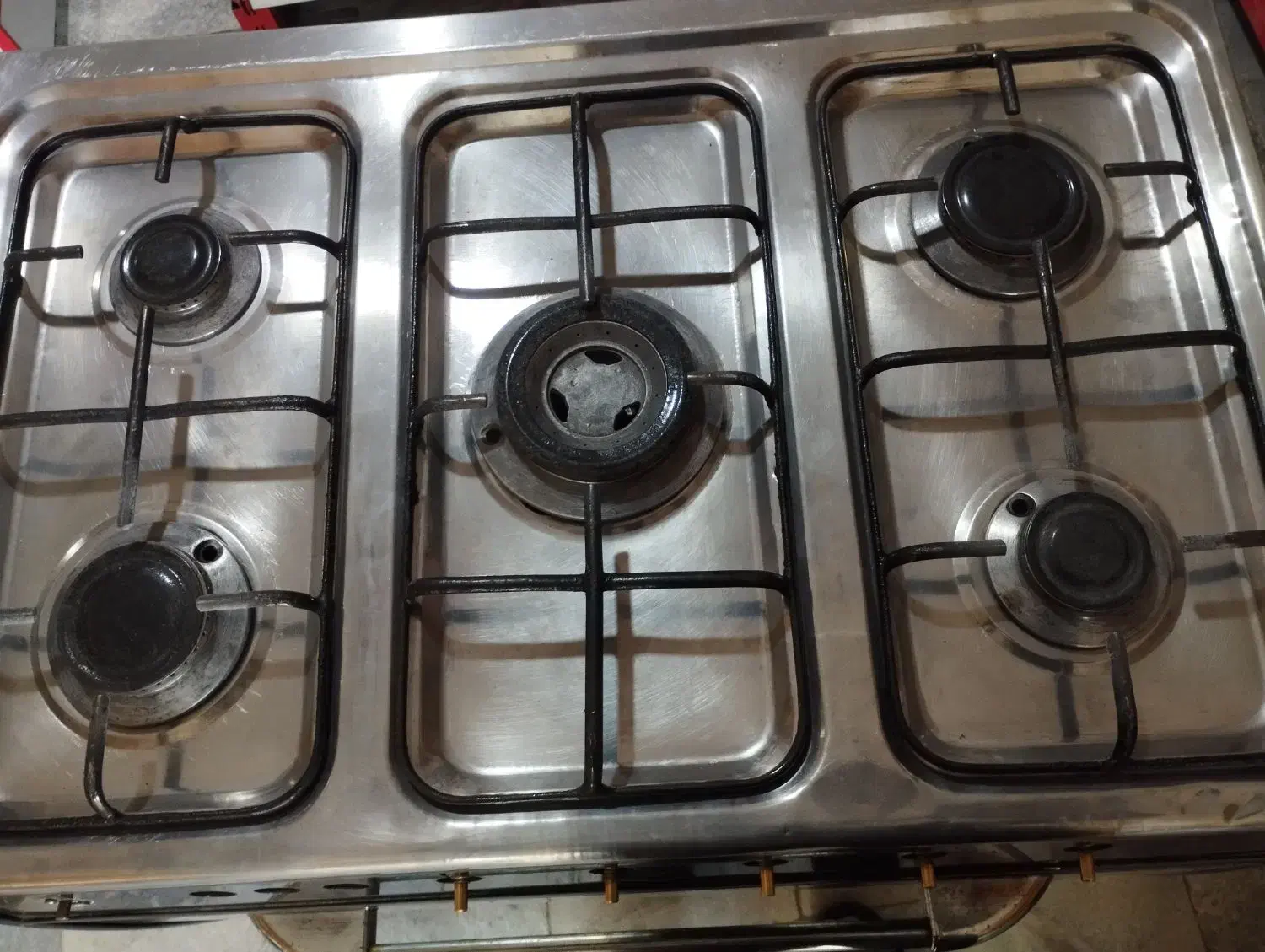 گاز پنج شعله سالم و تمیز|اجاق گاز و لوازم برقی پخت‌وپز|اسدآباد, |دیوار