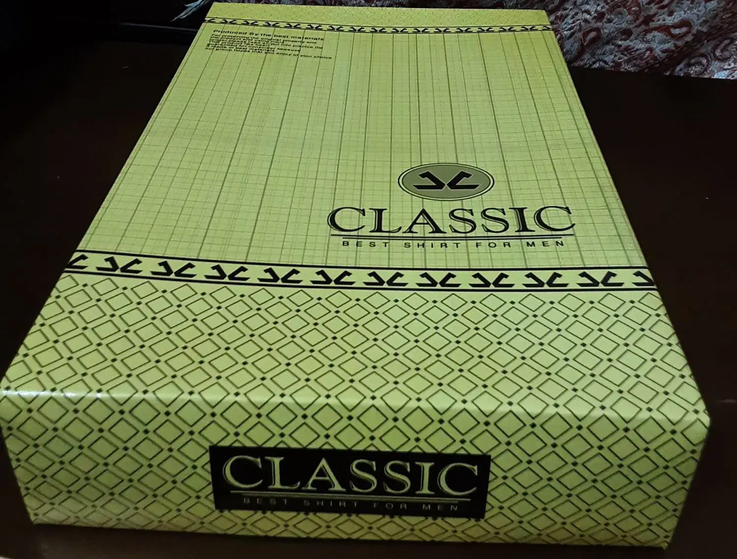 پیراهن نخی مردانه آستین بلند رنگ قهوه ای خوش رنگ|لباس|رشت, منظریه|دیوار