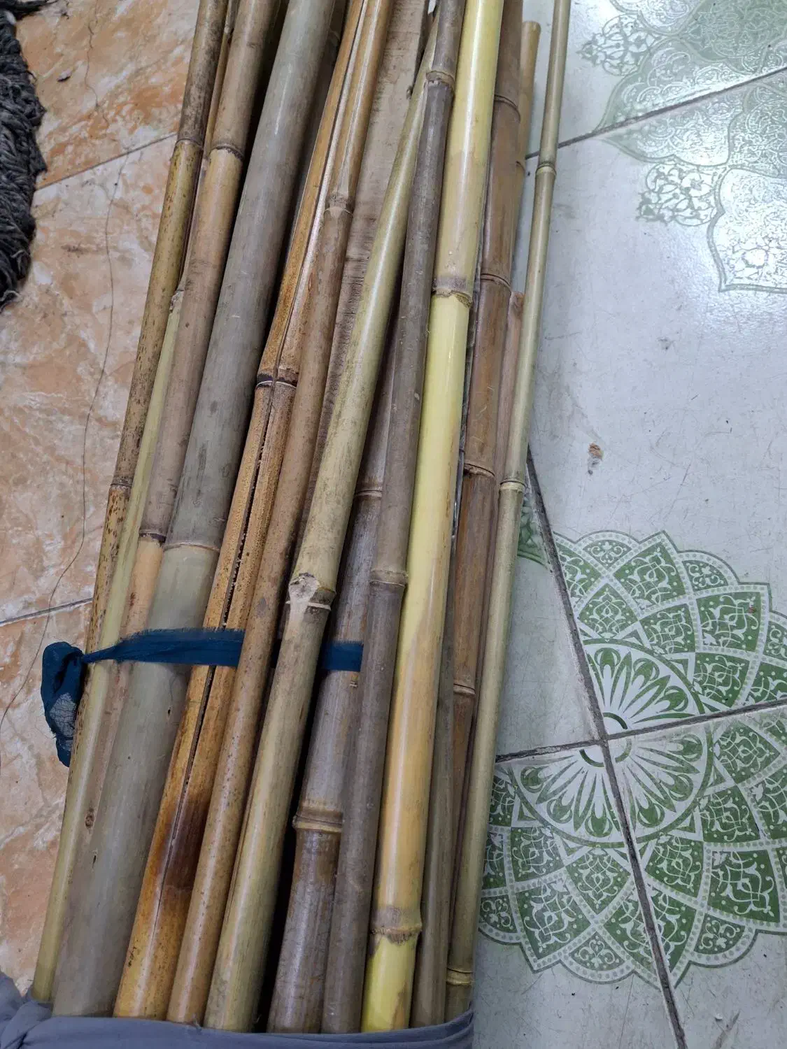 چوب بامبو قطر ۲ اث|عمده‌فروشی|جوانرود, |دیوار