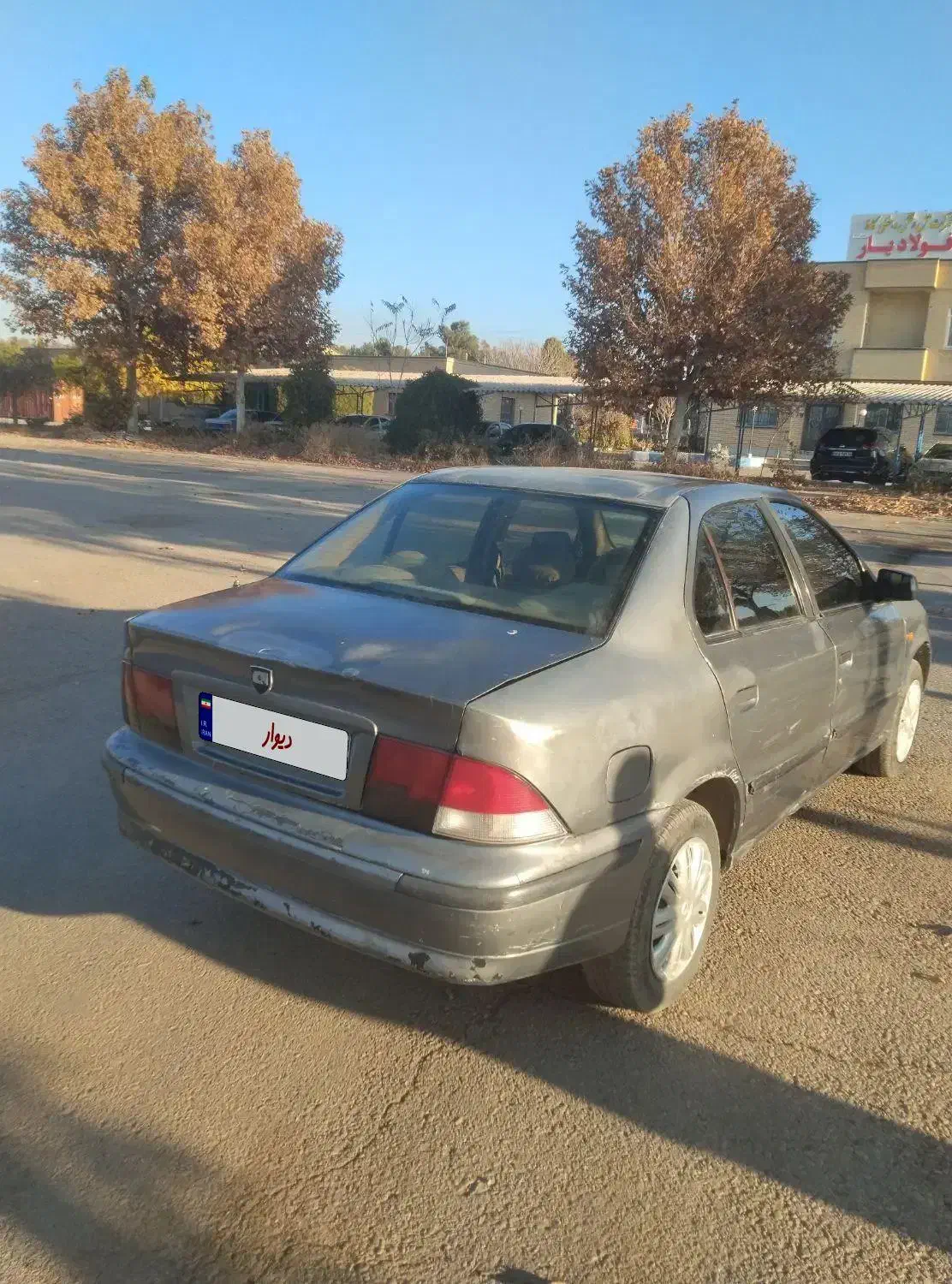 سمند مدل ۸۵ خاکستری رنگ|خودرو سواری و وانت|نیشابور, امام خمینی|دیوار