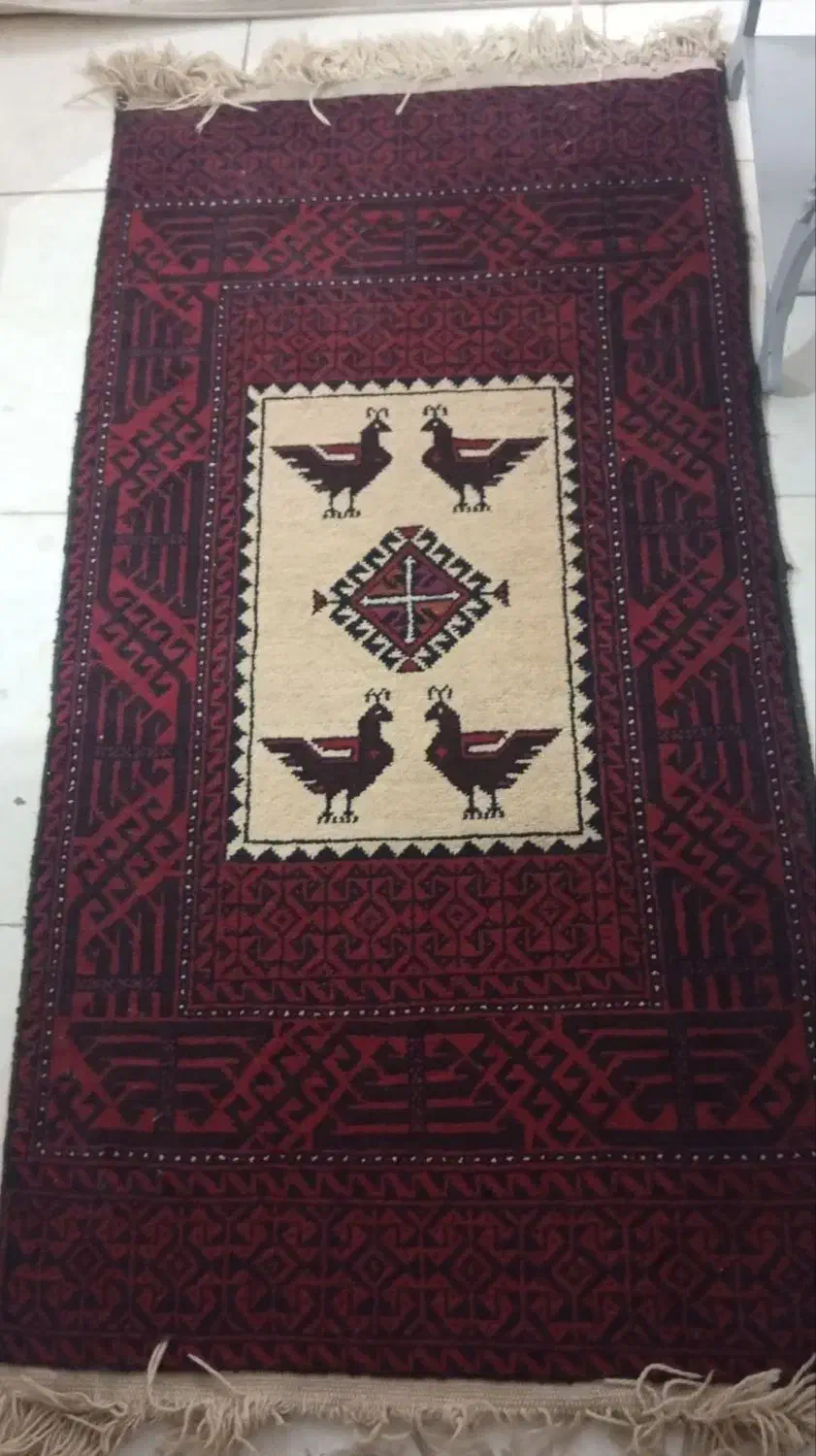 قالی دست بافت|فرش|مشهد, کوی المهدی|دیوار