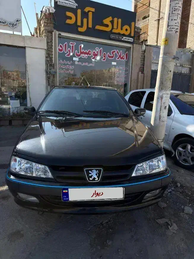 پژوپارس مشکی دوررنگ فنی سالم زیرپاعالی|خودرو سواری و وانت|کاشان, دانش|دیوار