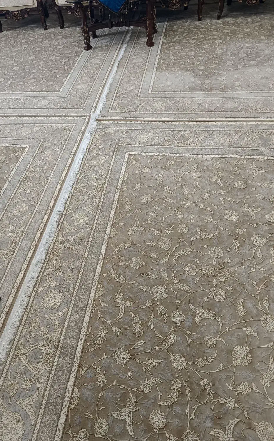 4عدد فرش دوازده متری سلطنتی 1200شانه|فرش|نهاوند, |دیوار