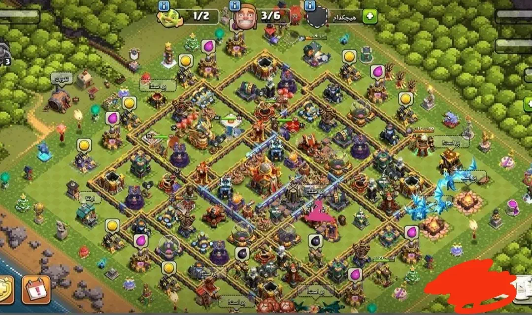 اکانت کلش|کنسول، بازی ویدئویی و آنلاین|بافت, |دیوار