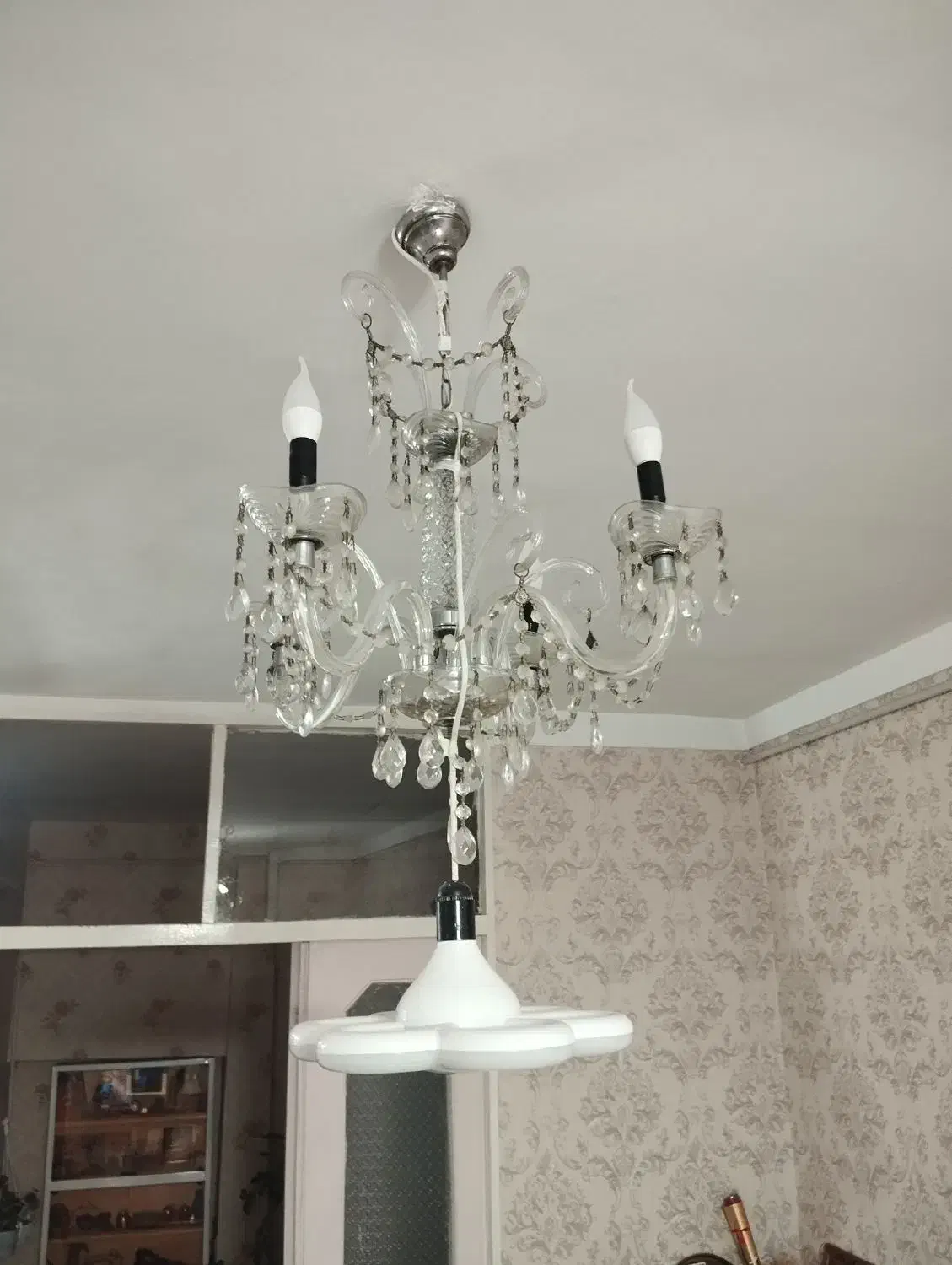 لوستر|لوستر و چراغ آویز|زنجان, |دیوار