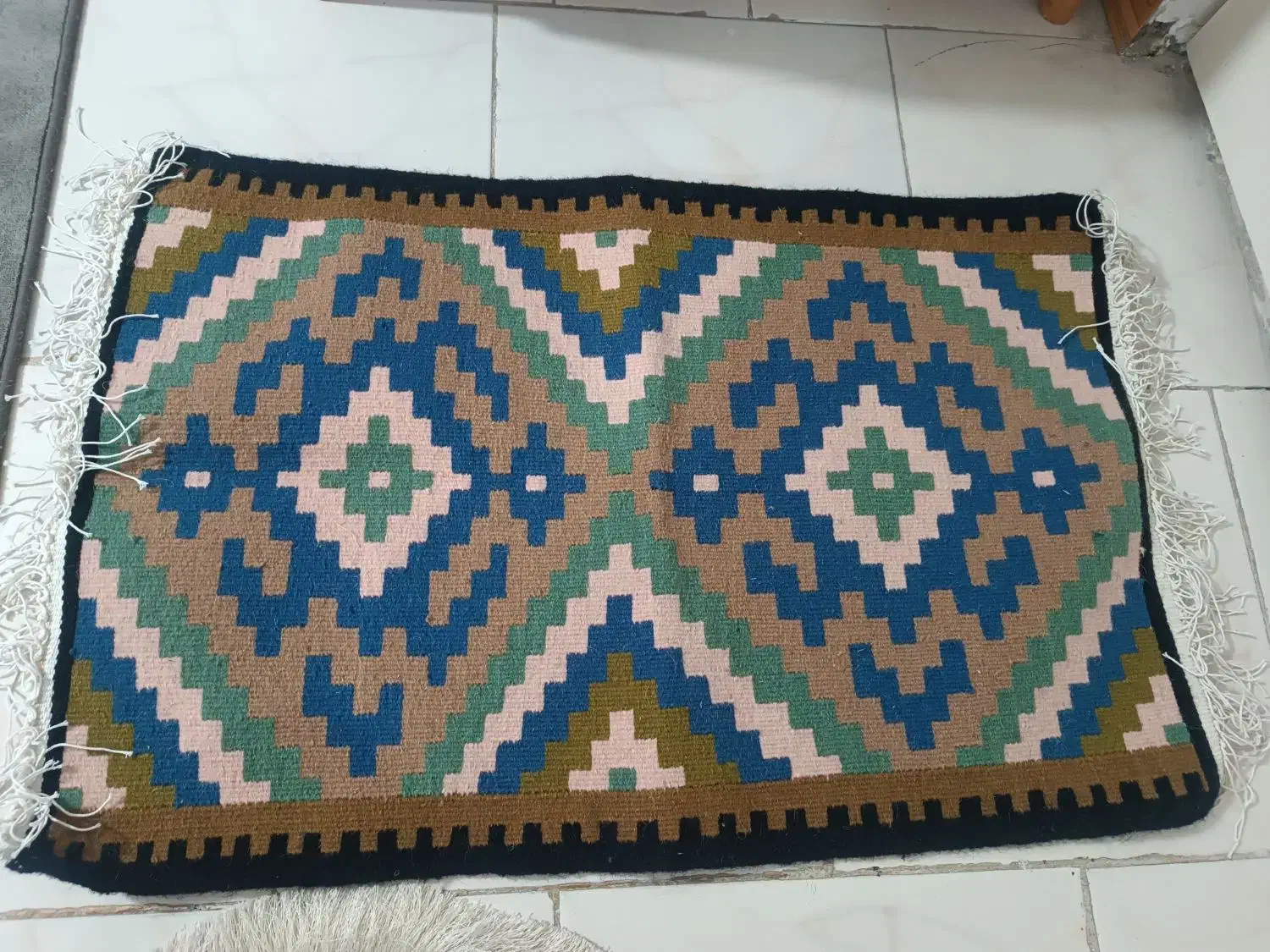 گلیم دست بافت|گلیم، جاجیم، گبه|محمدیه-قزوین, |دیوار