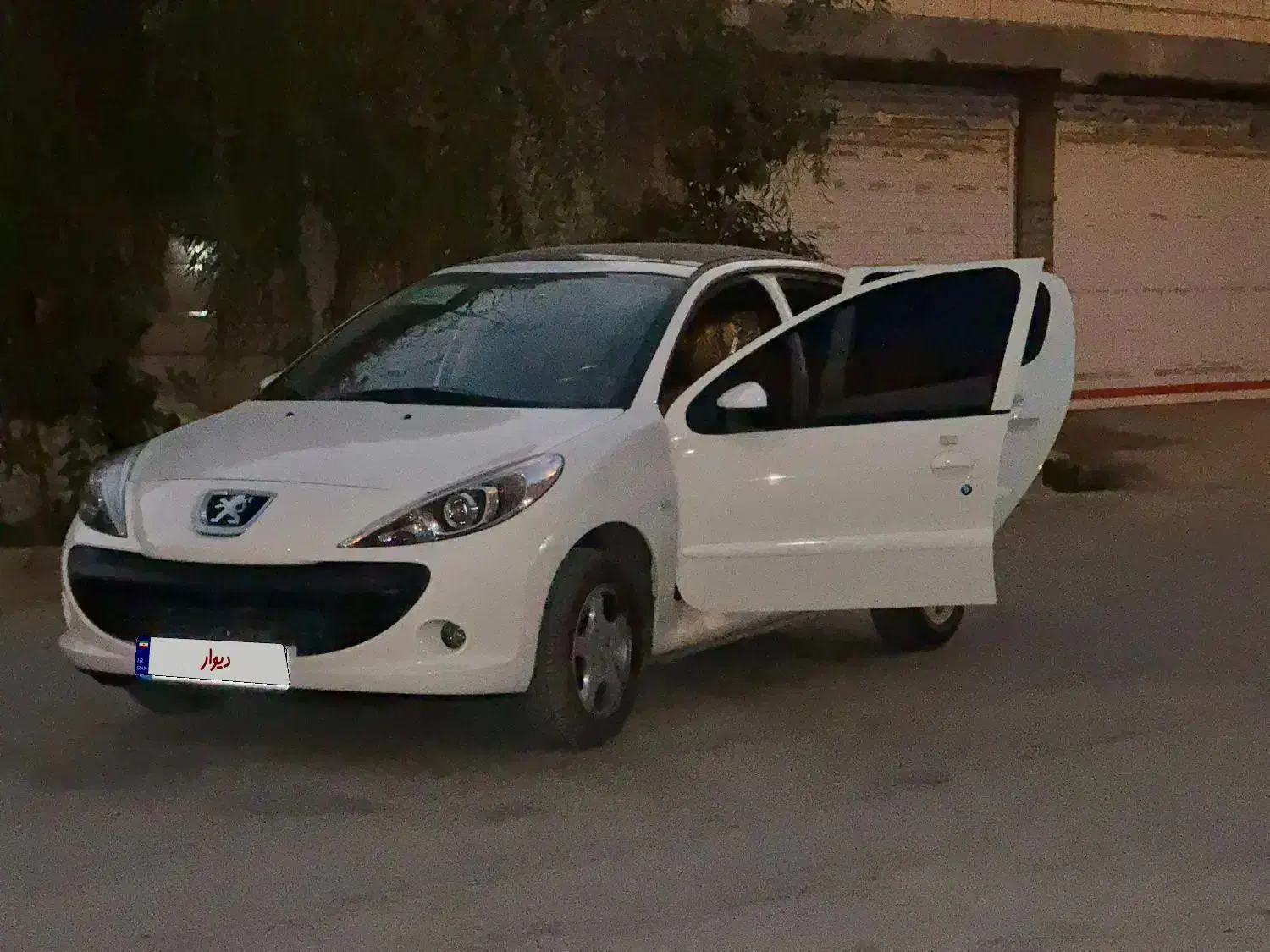 ۲۰۷ اتومات سقف شیشه ای 1404|خودرو سواری و وانت|مرودشت, پشت سایپا‎|دیوار