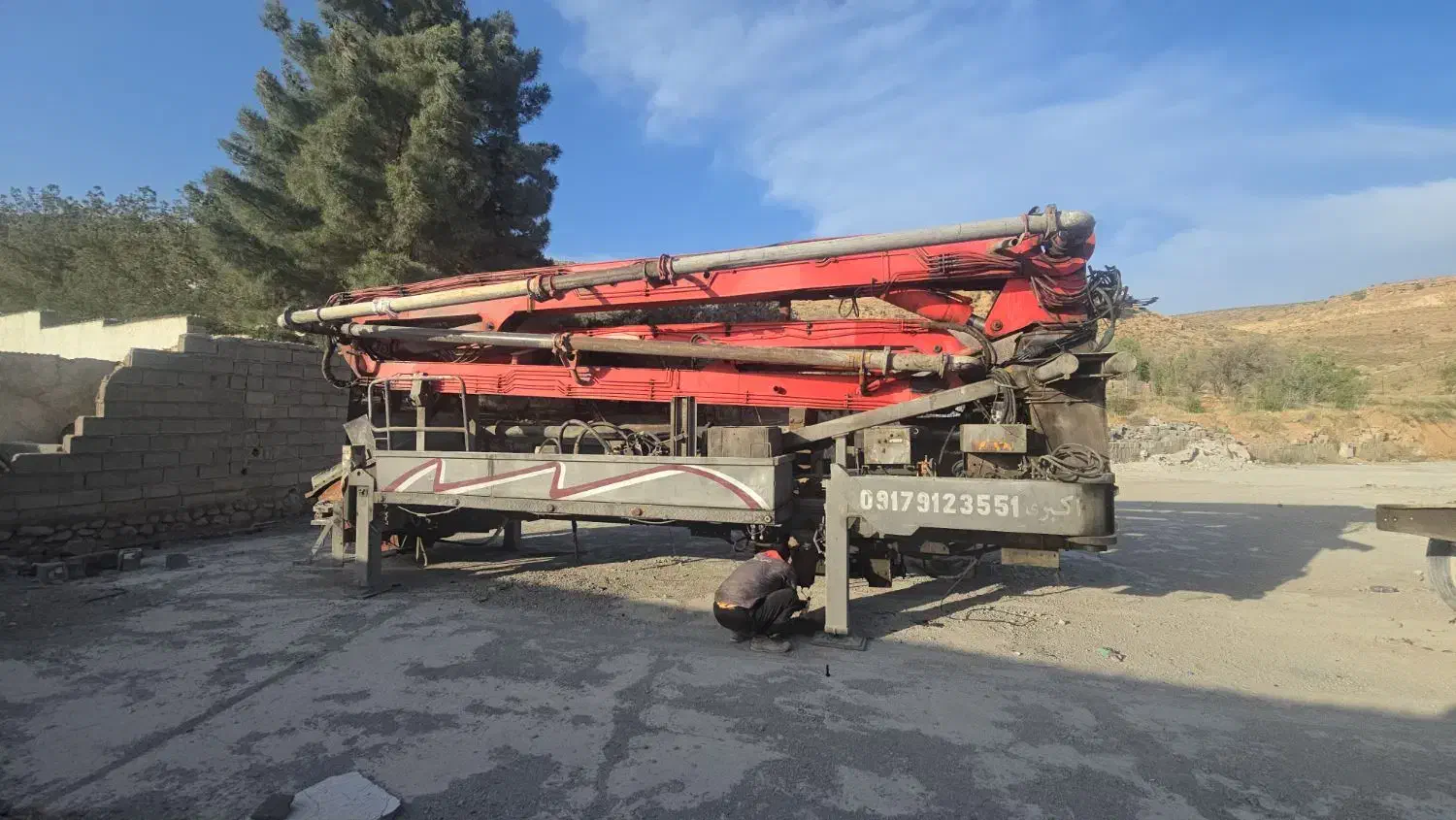 پمپ بتن دکل|خودرو سنگین|تهران, ترمینال جنوب|دیوار