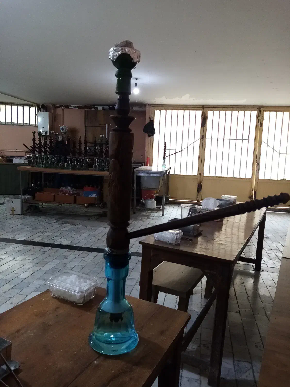 قلیان رخ دار کافه ای|کلکسیون و سرگرمی|گرگان, |دیوار