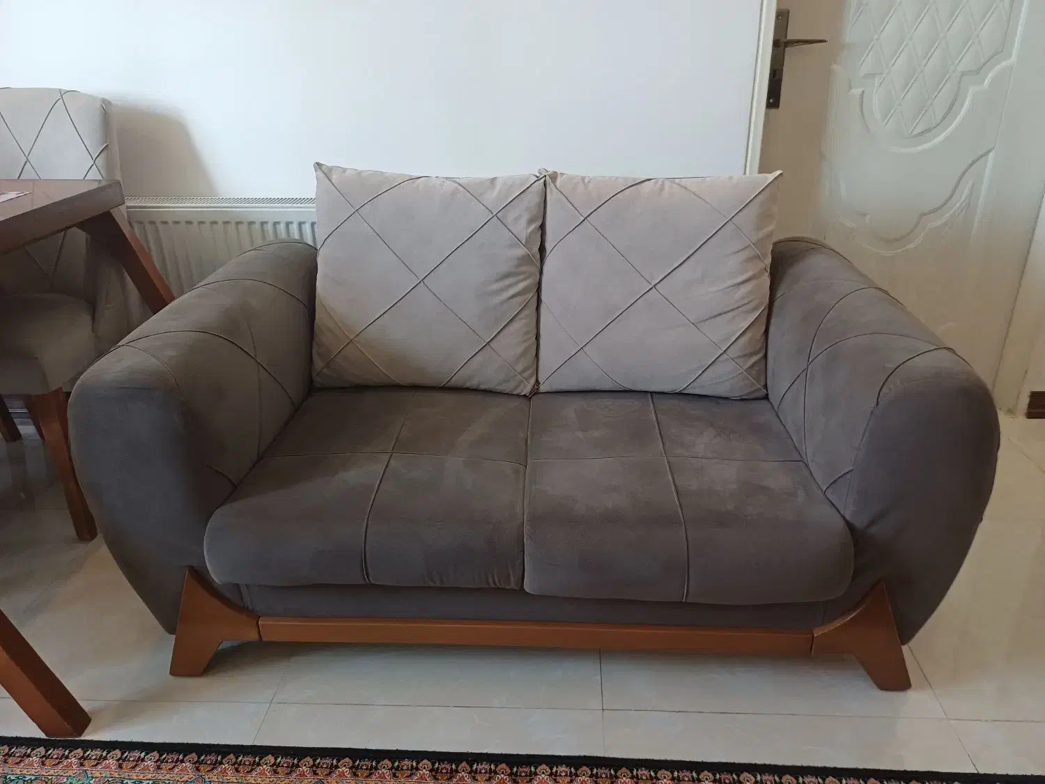 سرویس مبل راحتی ۷ نفره و میز غذاخوری ۶ نفره|مبلمان خانگی و میز عسلی|گرمدره, |دیوار