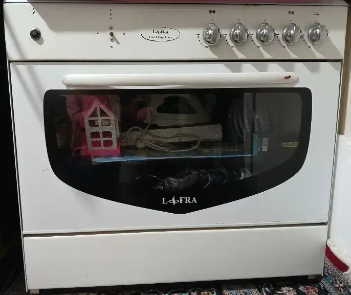 گاز ۵ شعله در حد نو|اجاق گاز و لوازم برقی پخت‌وپز|اسدآباد, |دیوار