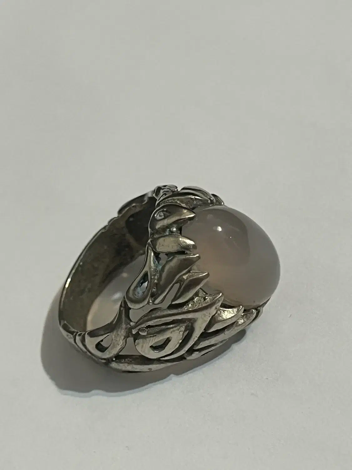 انگشتر سنگ طبیعی دست ساز|بدلیجات|رشت, رشتیان|دیوار