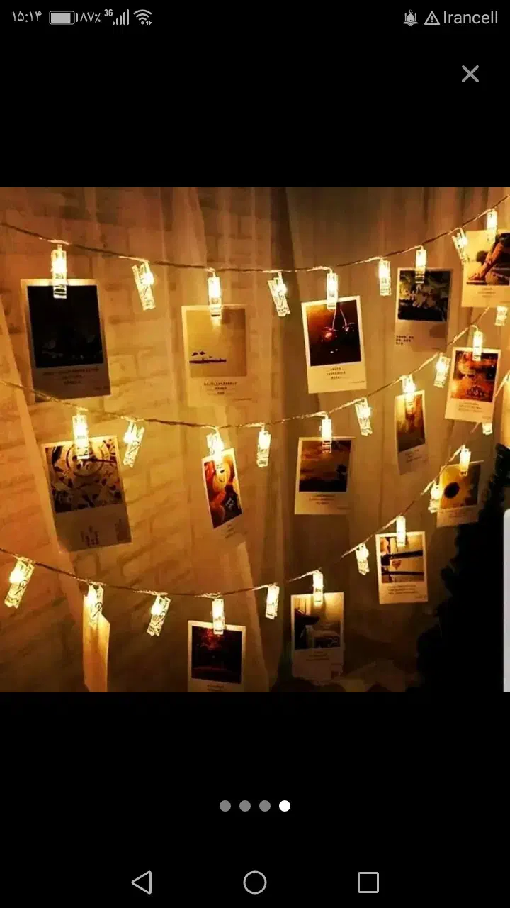 ریسه لامپ|ریسه و چراغ تزئینی|اصفهان, شهشهان|دیوار