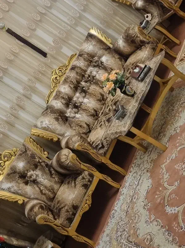 مبل هفت نفره سلطنتی|مبلمان خانگی و میز عسلی|اسکو, |دیوار