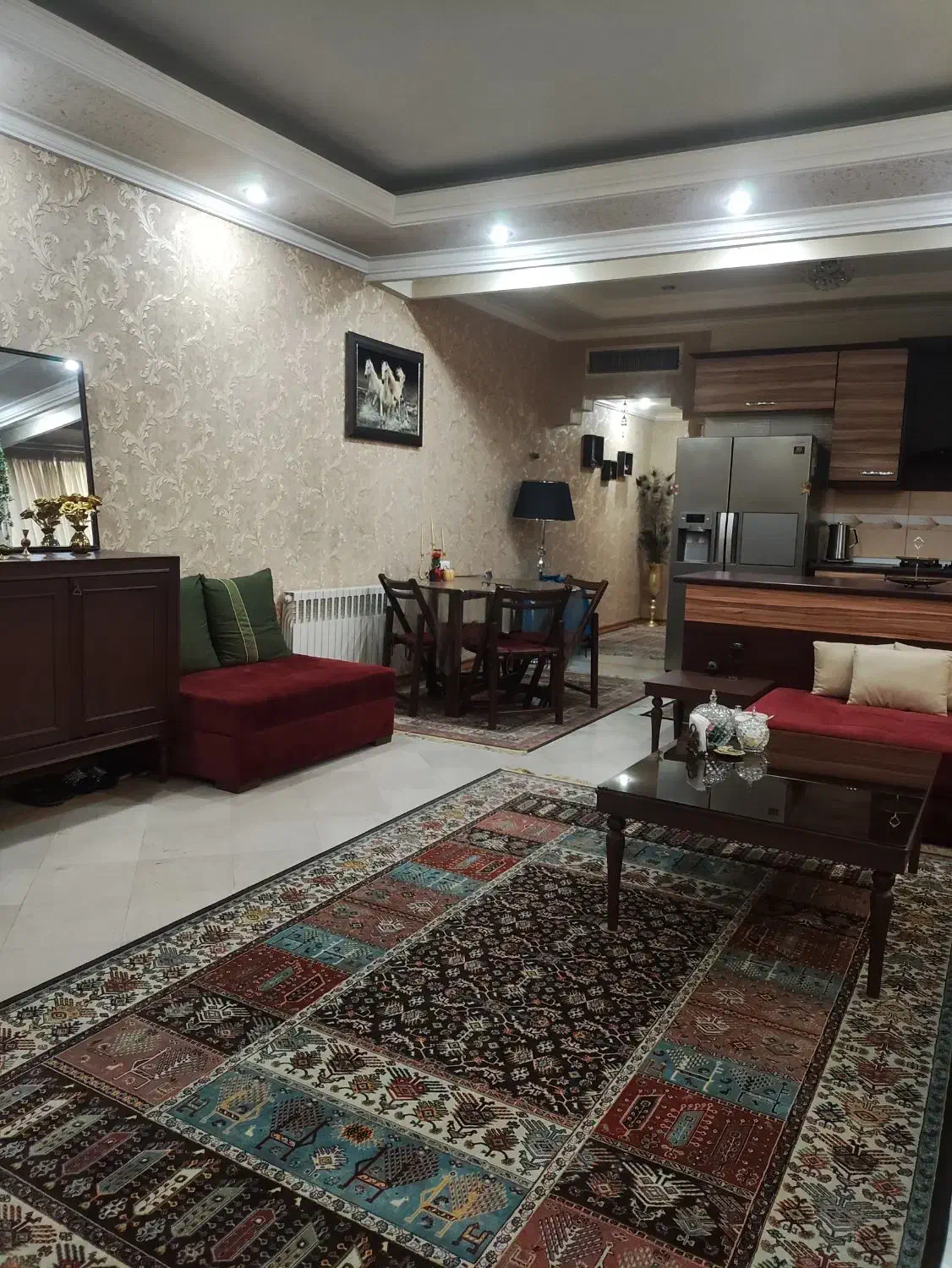 80 متر /2 خواب/فول/ مجاهد کبیر