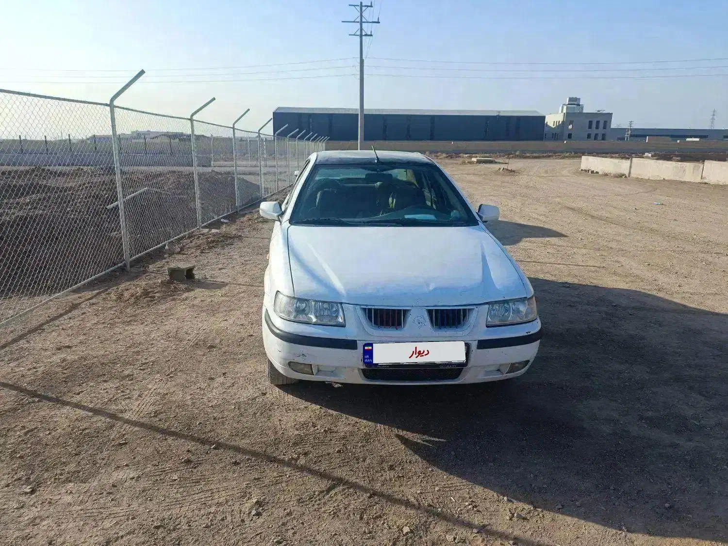 سمند ۸۷ ال ایکی سفید|خودرو سواری و وانت|ساوه, |دیوار