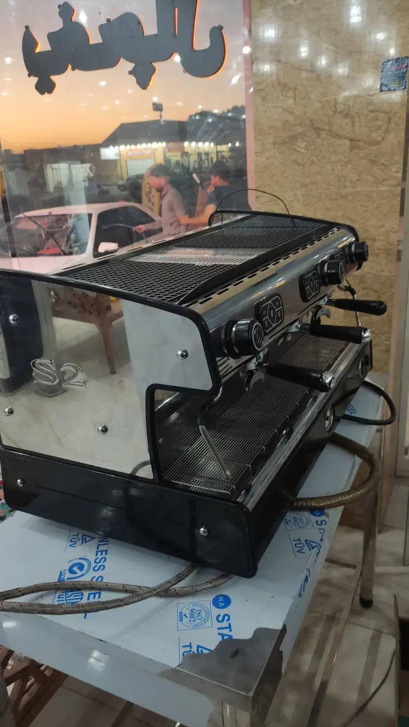 اسپرسو ساز صنعتی سه گروپ با آسیاب|کافی‌شاپ و رستوران|دزفول, |دیوار