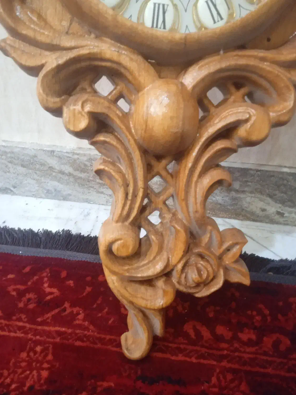 ساعت چوبی|ساعت دیواری و تزئینی|تهران, گلستان (شهرک راه آهن)|دیوار