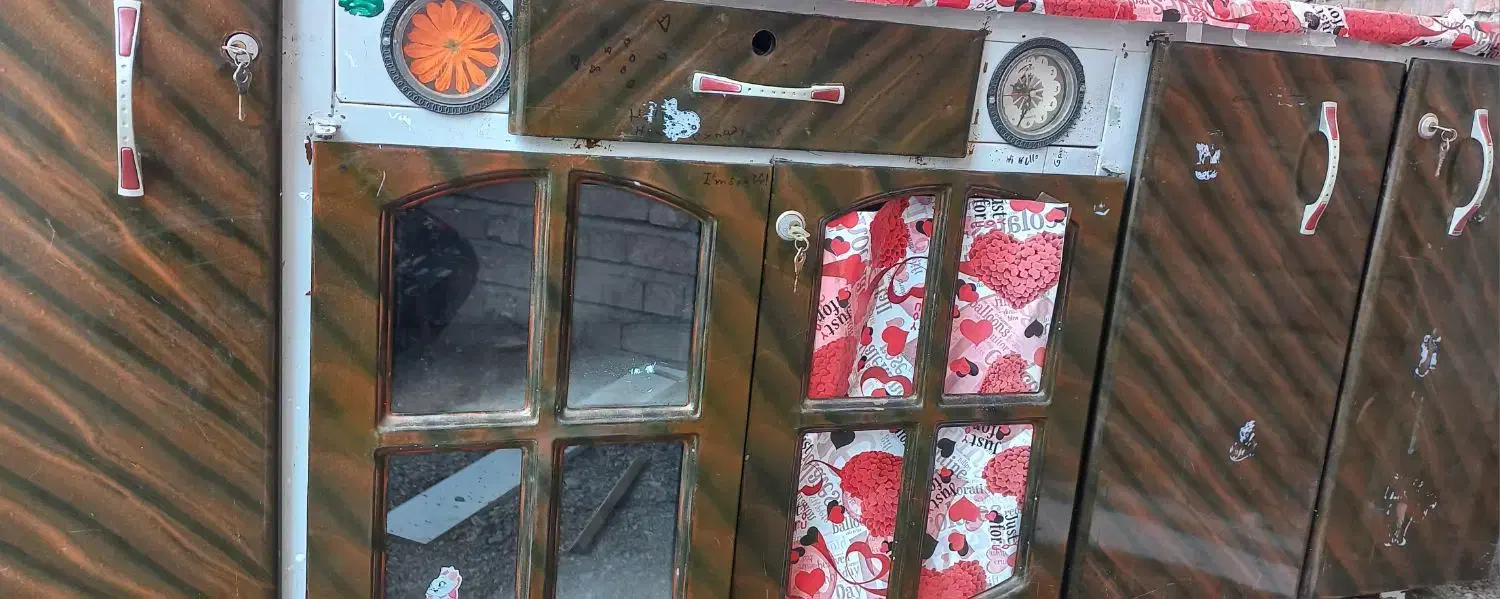 کمد ظرفی پنج درب یک کشو|جاکفشی، کمد، دراور|جیرفت, |دیوار