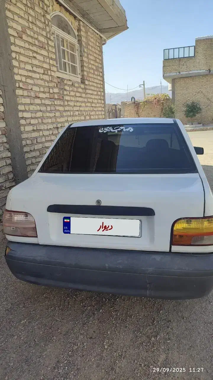 پراید سفید ۸۸|خودرو سواری و وانت|فسا, |دیوار