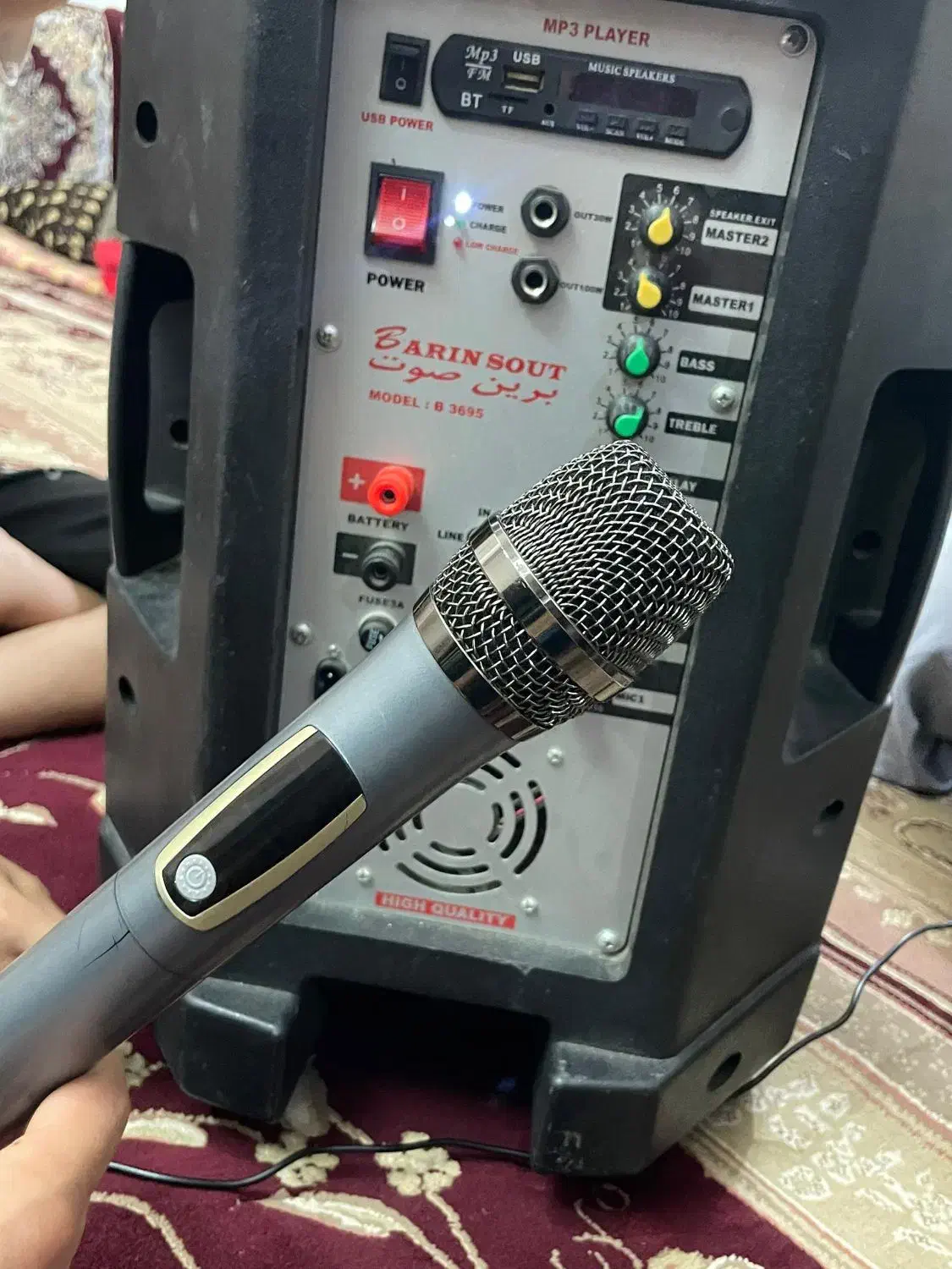 اکو باند برین صوت ۱۲اینج|پخش‌کننده همراه|آبادان, |دیوار