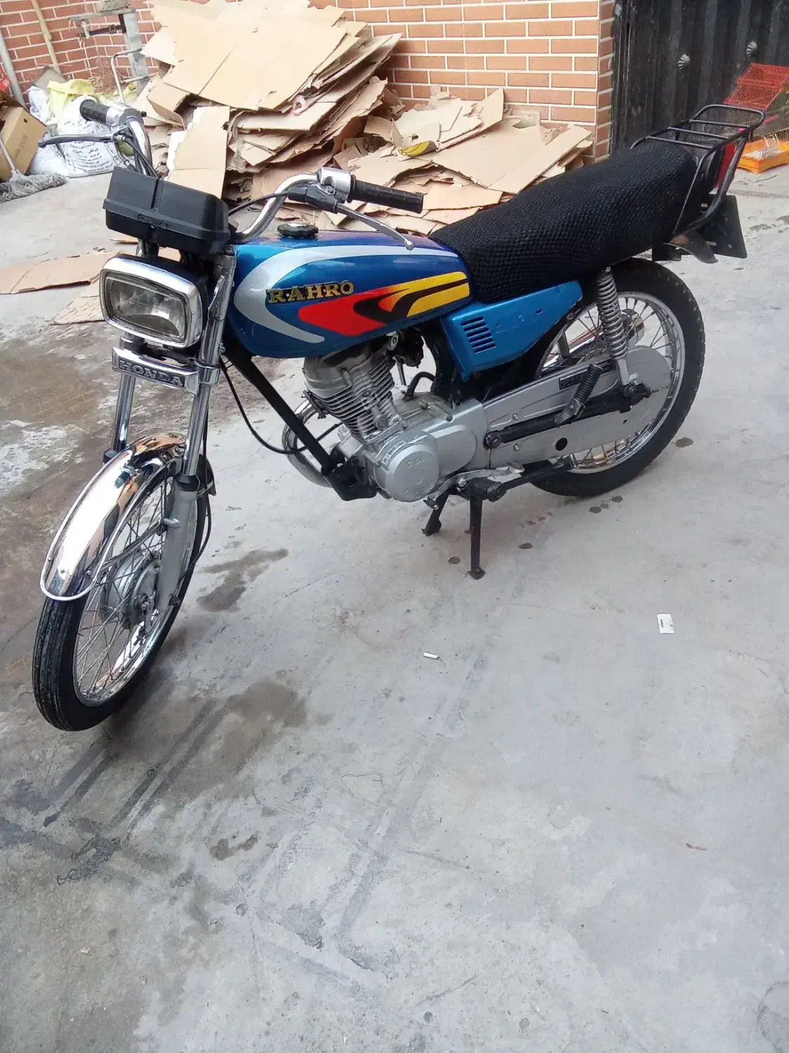 هوندا مزایده مدل ۸۶|موتورسیکلت|ورامین, خیر آباد|دیوار