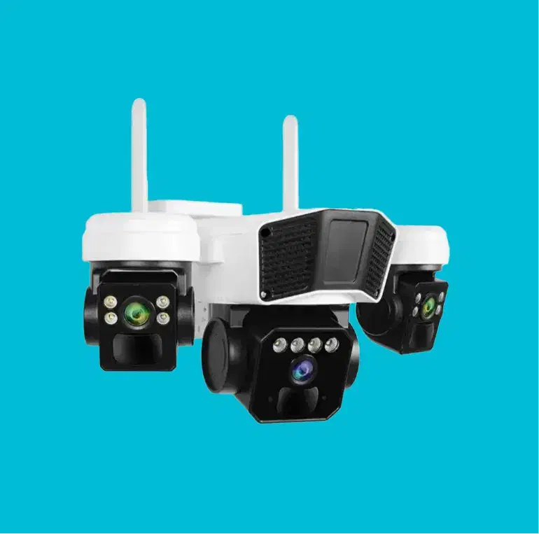 دوربین سیمکارتی سه لنز (پهبادی) بیسیم|دوربین مداربسته|اراک, |دیوار