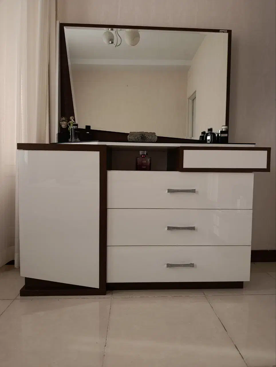 سرویس خواب دونفره ساخت شرکت النا|تخت و سرویس خواب|مشکیندشت, |دیوار