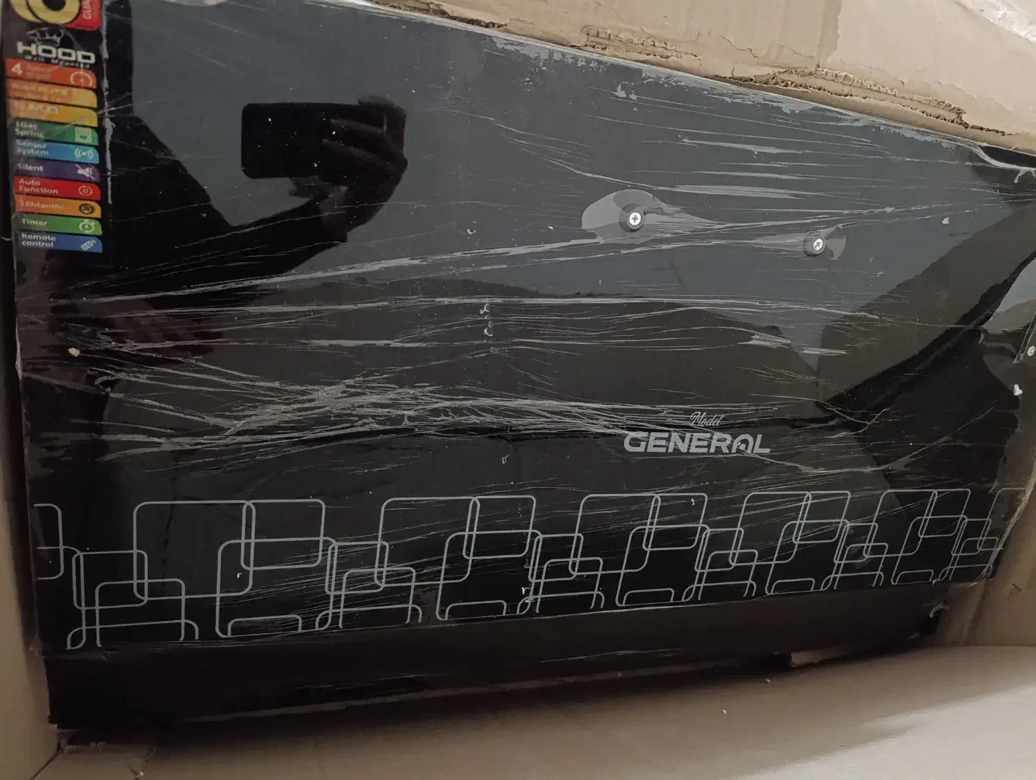 هود نو آکبند جنرال|هود|فولادشهر, B2|دیوار