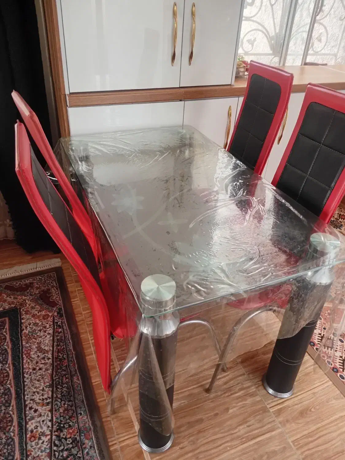 میز نهارخوری|میز و صندلی غذاخوری|املش, |دیوار