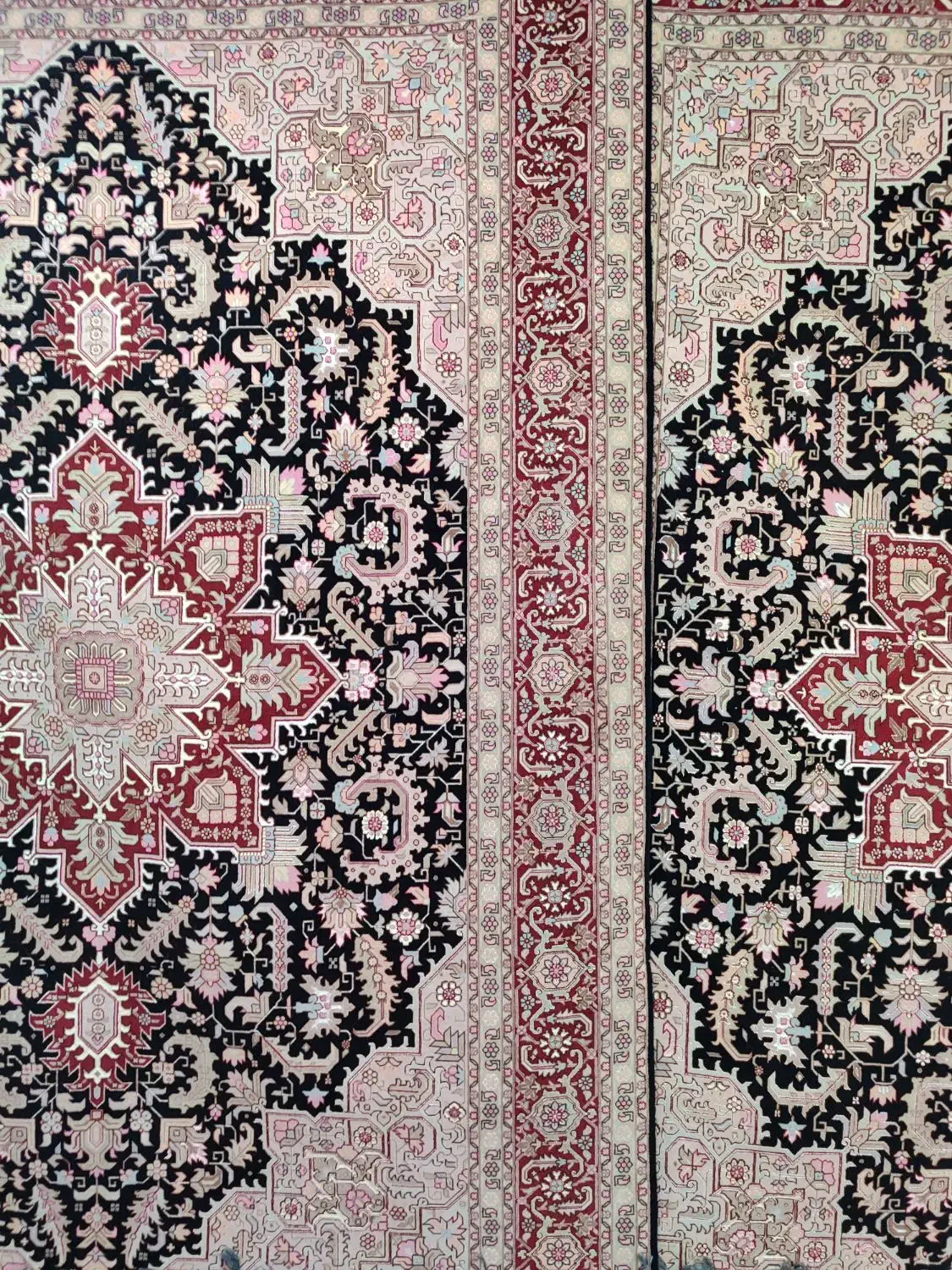 جفت پرده هریس|فرش|تبریز, |دیوار