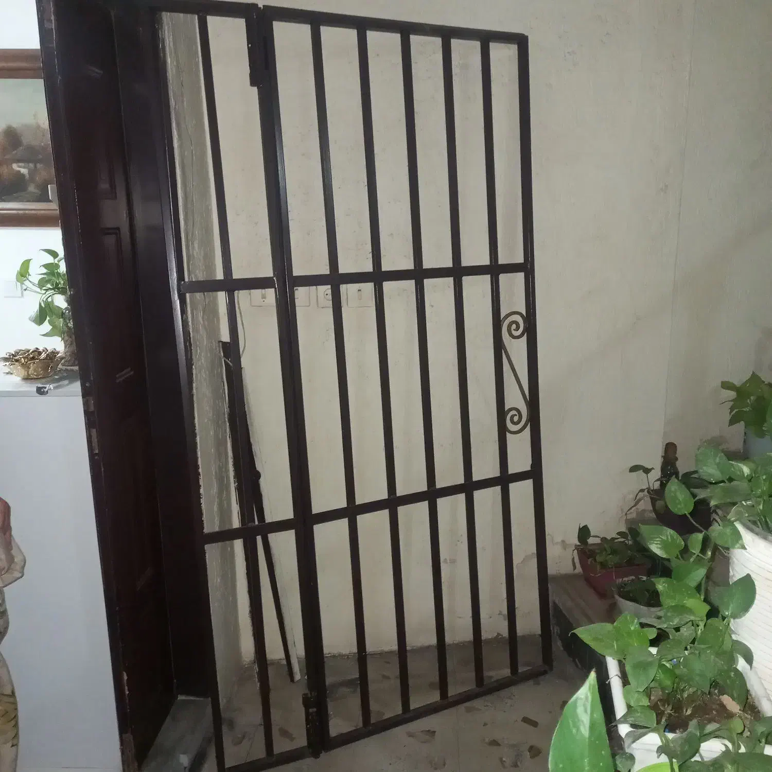 درب حفاظ لولایی آپارتمان|مصالح و تجهیزات ساختمان|تهران, قاسم‌آباد|دیوار