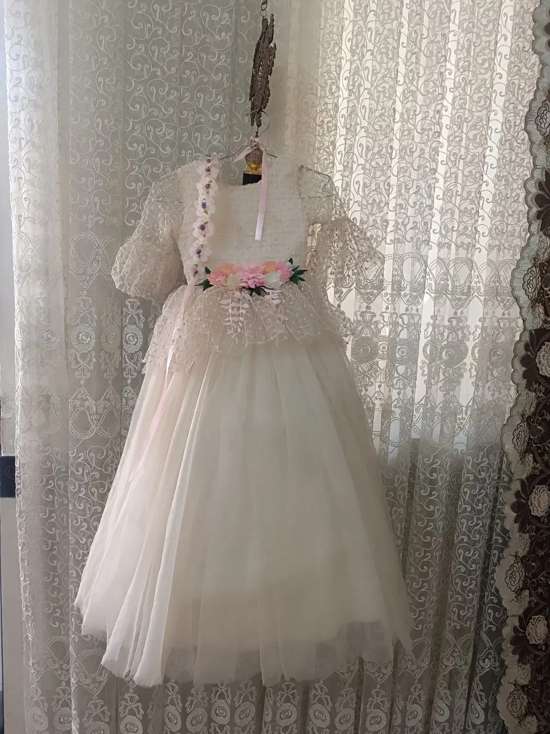 لباس عروس دخترونه نباتی 750|لباس|ورامین, ورامین|دیوار