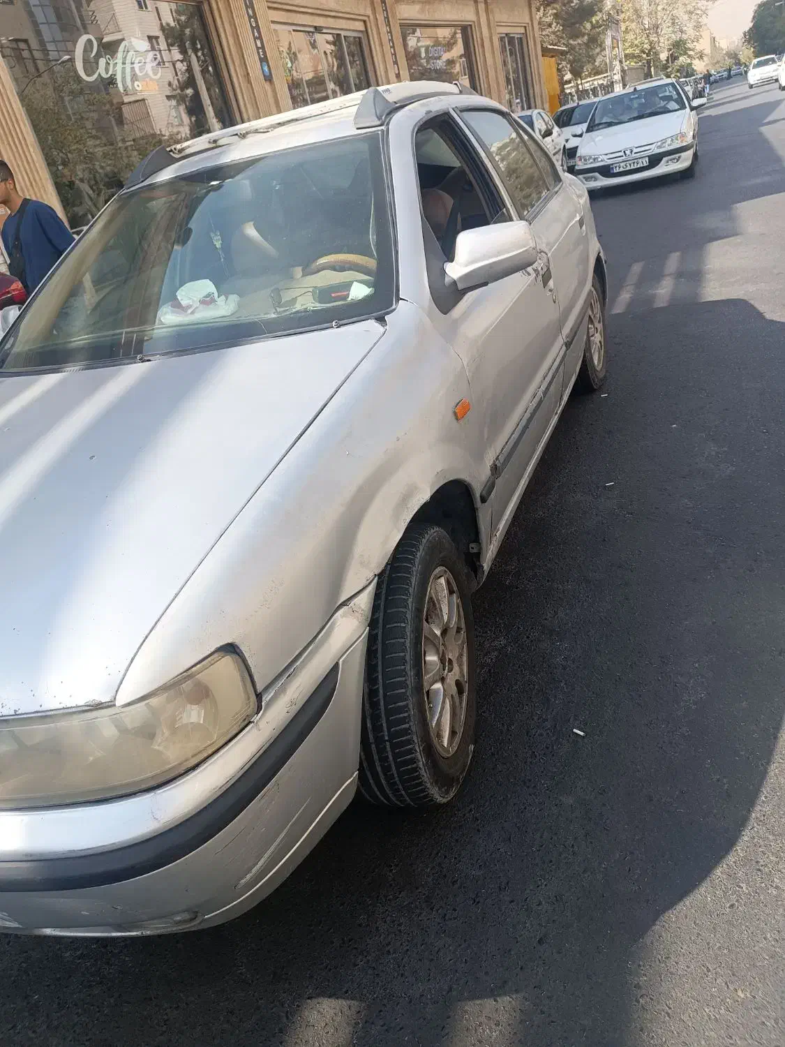 سمند۸۵نقره ایی دوگانه دستی|خودرو سواری و وانت|دزفول, |دیوار