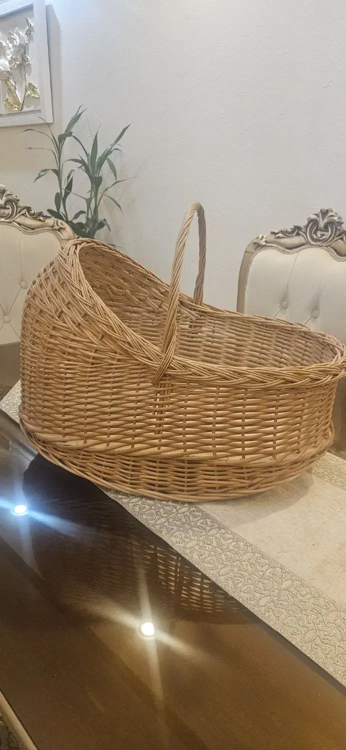 کریر حصیری نوزاد|اسباب و اثاث بچه|تهران, نبی اکرم|دیوار