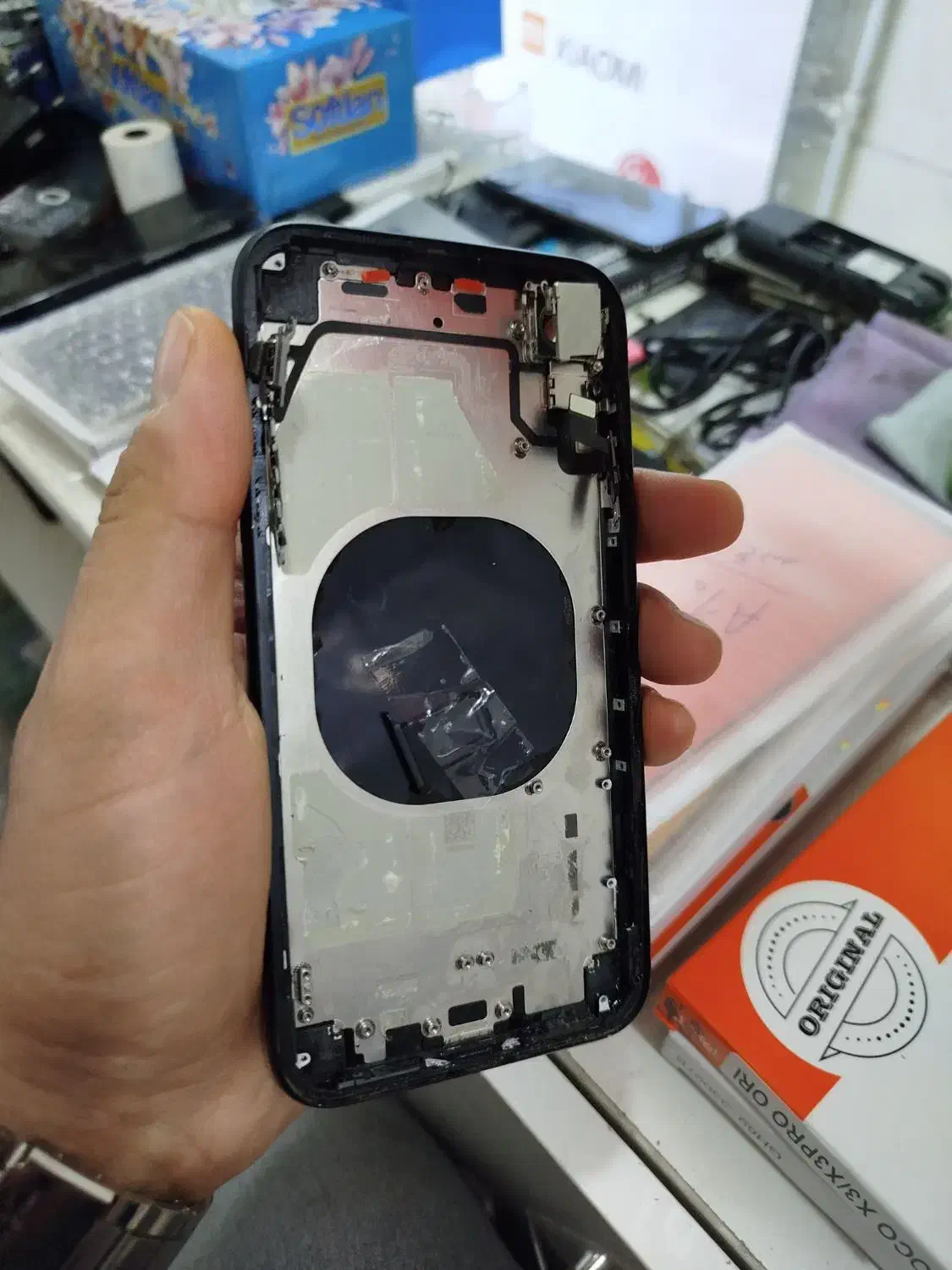 گوشی اوراقی و شاسی یا فریم آیفون xr وxو 5 و 5s و 6|موبایل|قزوین, |دیوار