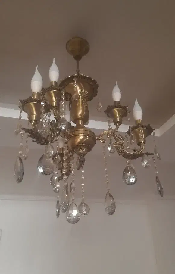 لوستر برنز|لوستر و چراغ آویز|چابهار, |دیوار