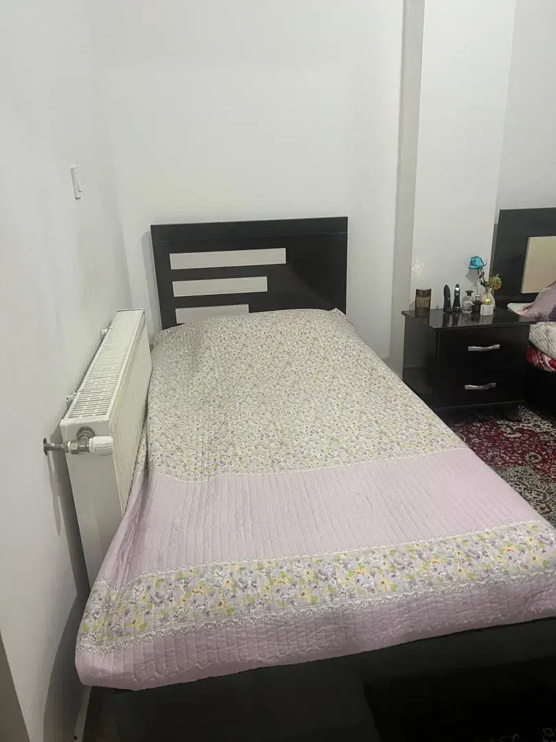 دو تخت سالم ام دی اف|تخت و سرویس خواب|عباسآباد, |دیوار