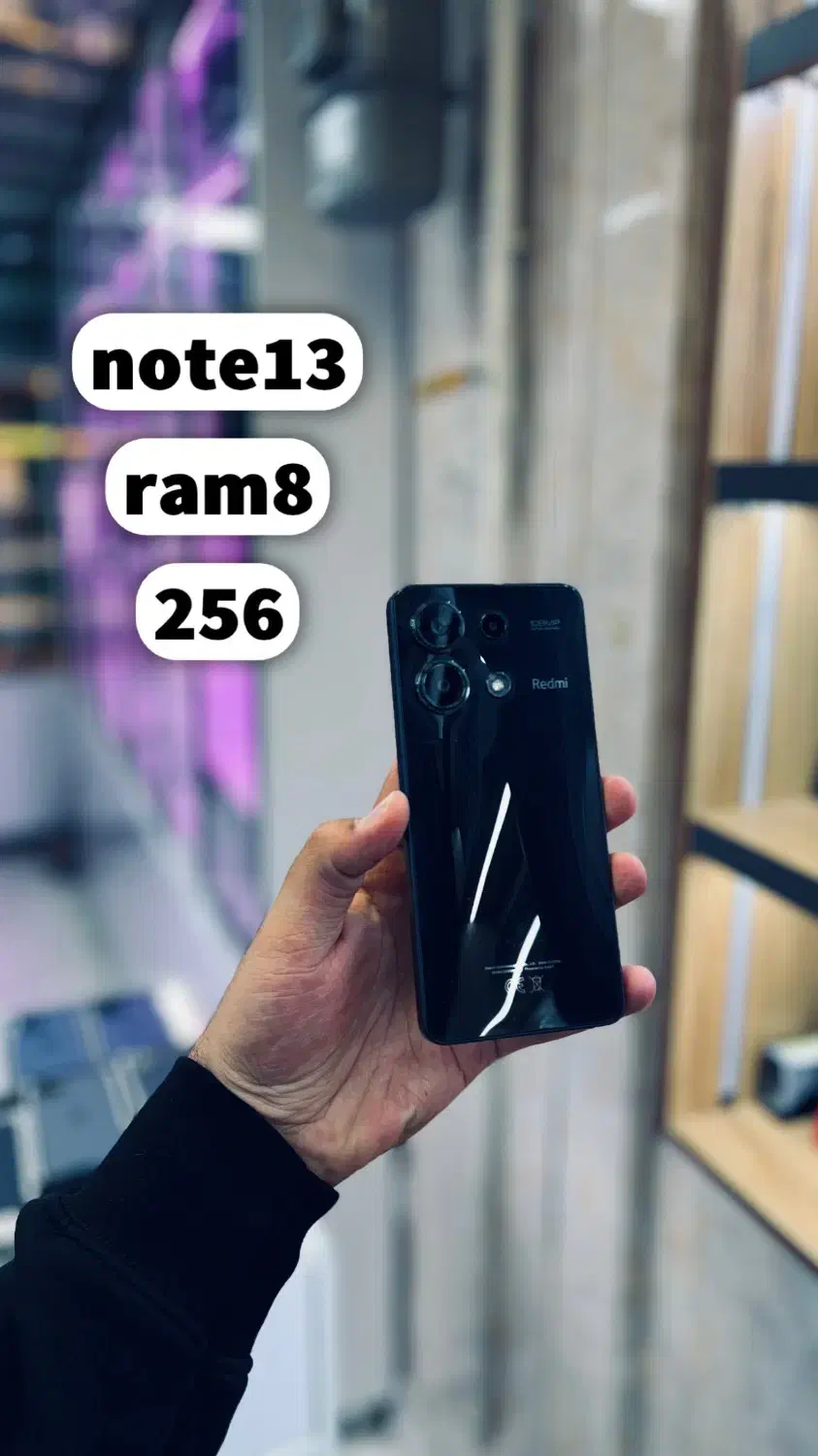 Note13کم کار یک سال کار با گارانتی بسیار سالم|موبایل|ملایر, |دیوار