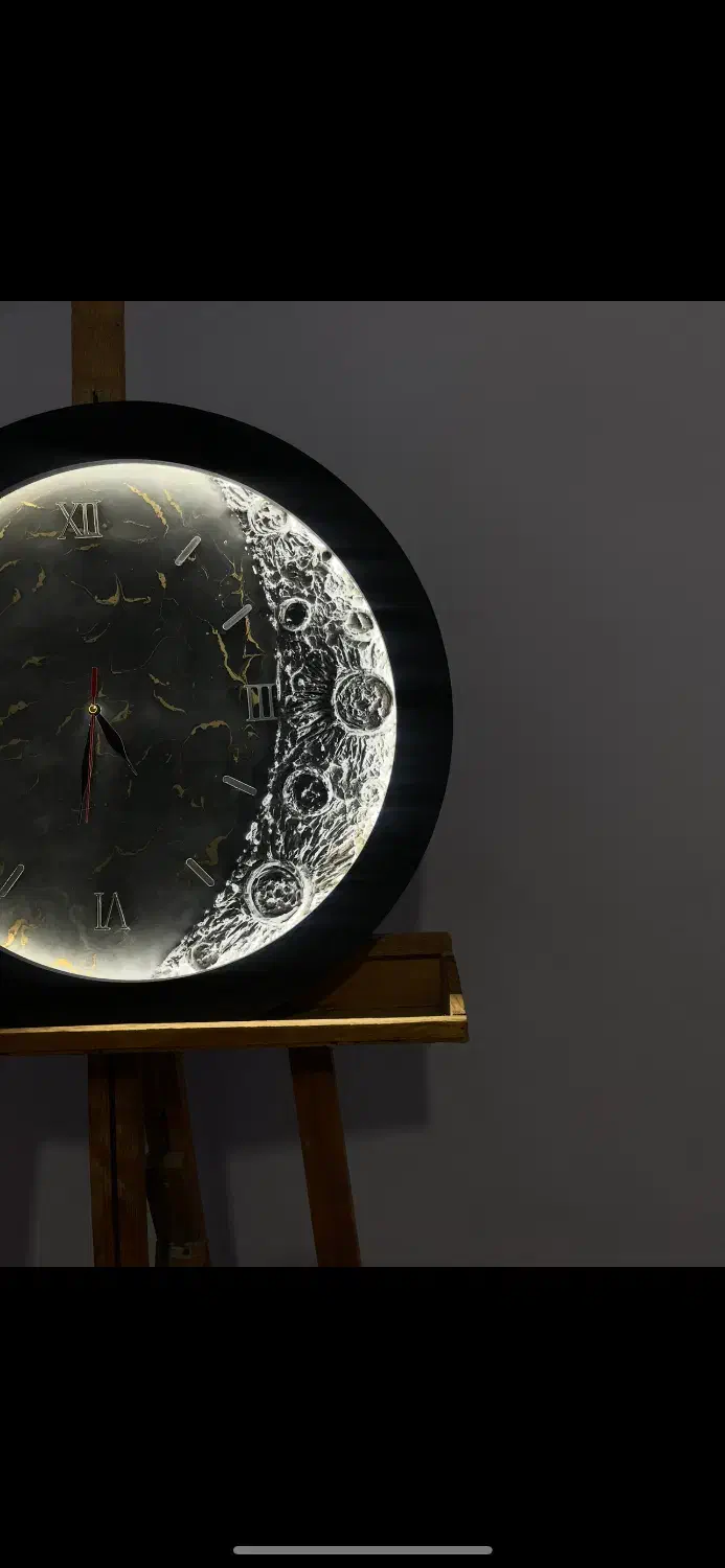 ساعت های رزینی|ساعت دیواری و تزئینی|قشم, |دیوار