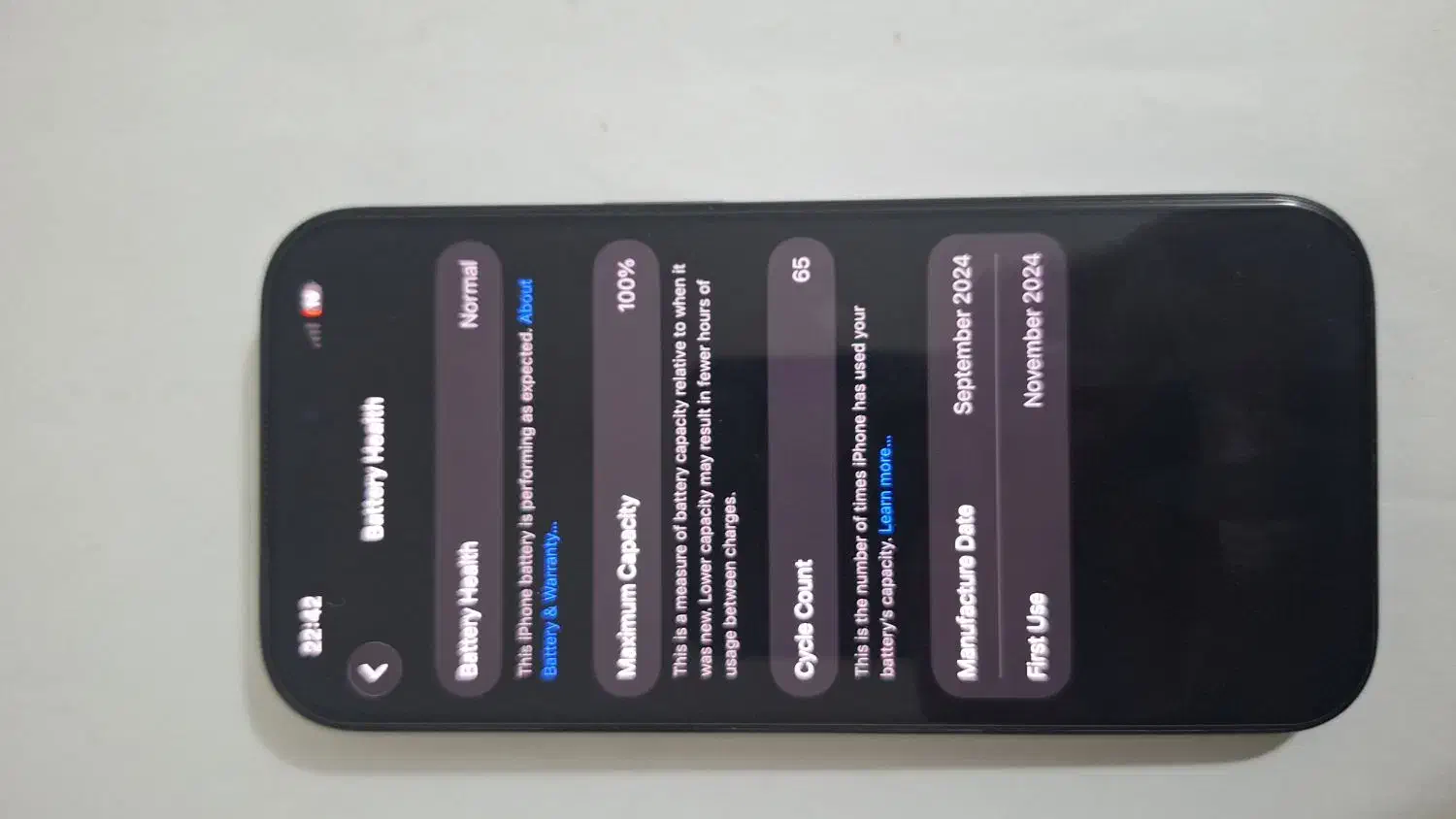 آیفون 16 پرو 256 zaa|موبایل|مشهد, میعاد (شهرک غرب)|دیوار