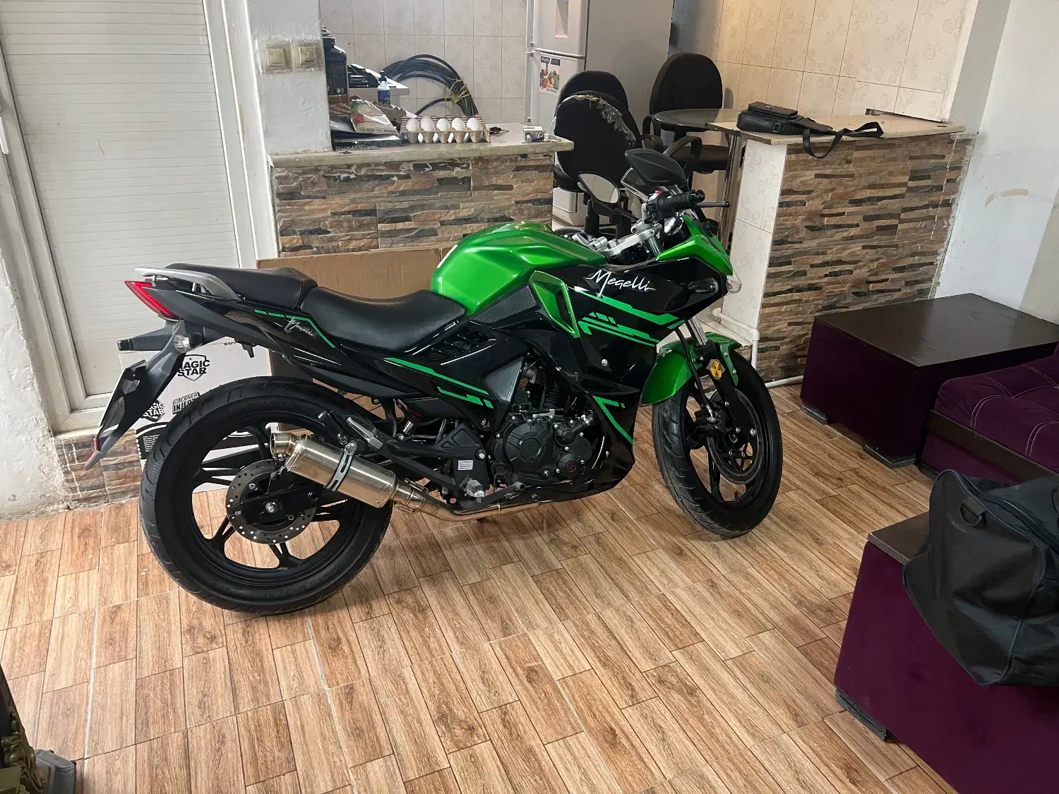 مگلی ۲۰۰ ۱۴۰۲ صفر|موتورسیکلت|صفادشت, |دیوار