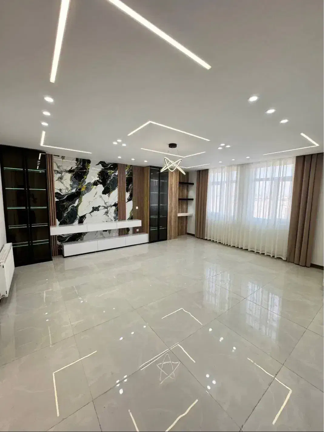 ۷۵متر۲خواب روبنما سالن پرده خور پارکینگ فول دیزاین|فروش آپارتمان|اندیشه, اندیشه فاز ۱|دیوار