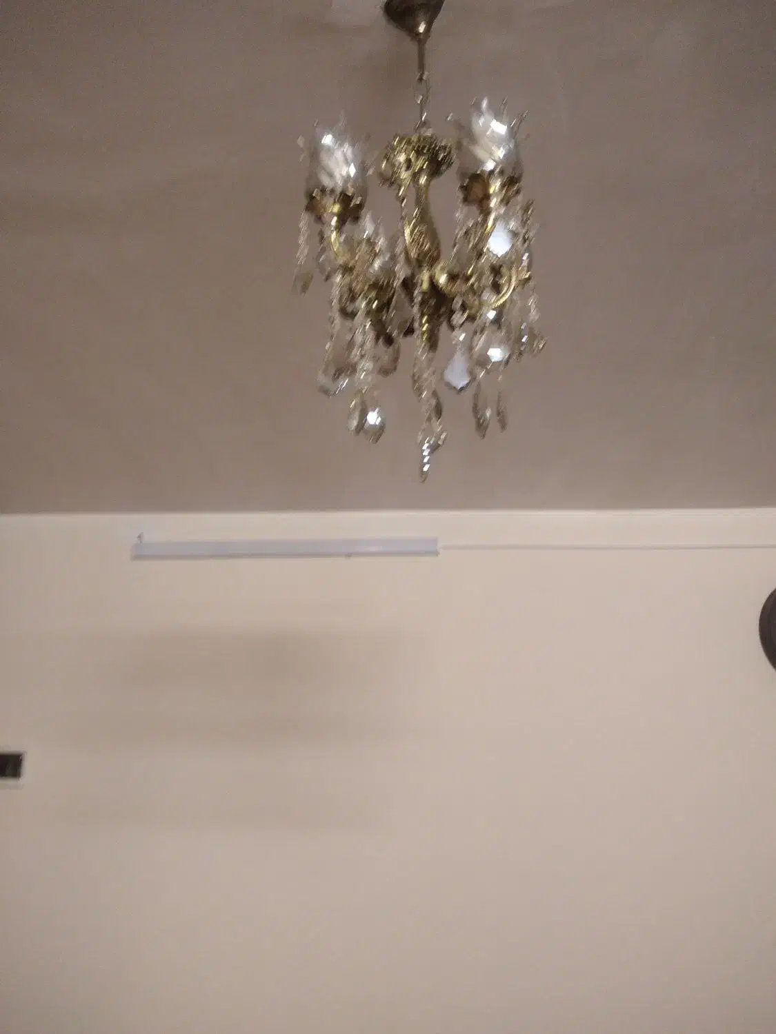 سه عدد لوستر برنز|لوستر و چراغ آویز|ملایر, |دیوار