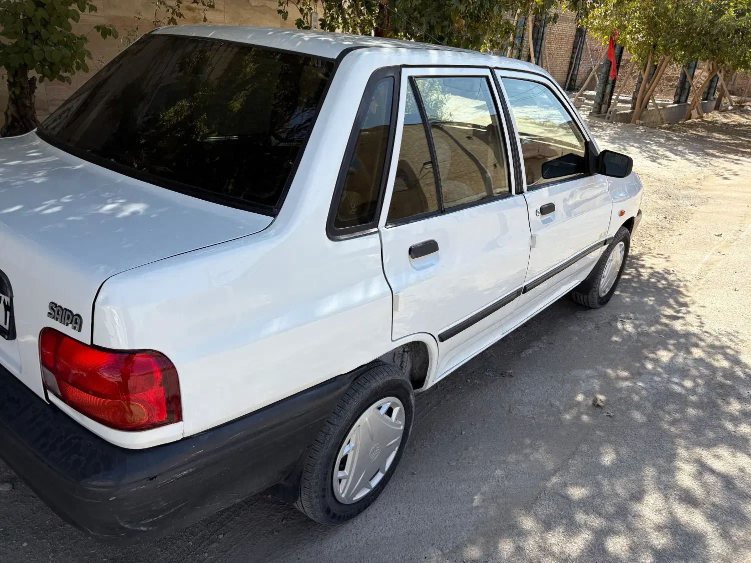 پراید87یه لکه رنگ شاسی بدون ضربه(ترک جزیی)|خودرو سواری و وانت|نجفآباد, منتظری شمالی|دیوار