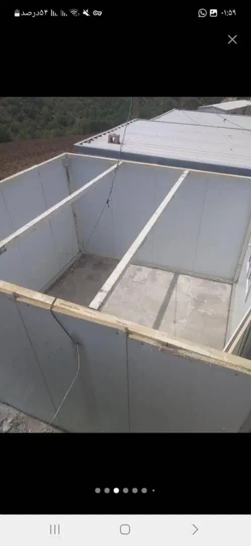 کانکس ساندویچ پنل باغی|مصالح و تجهیزات ساختمان|فولادشهر, سایت صنعتی کاوه|دیوار